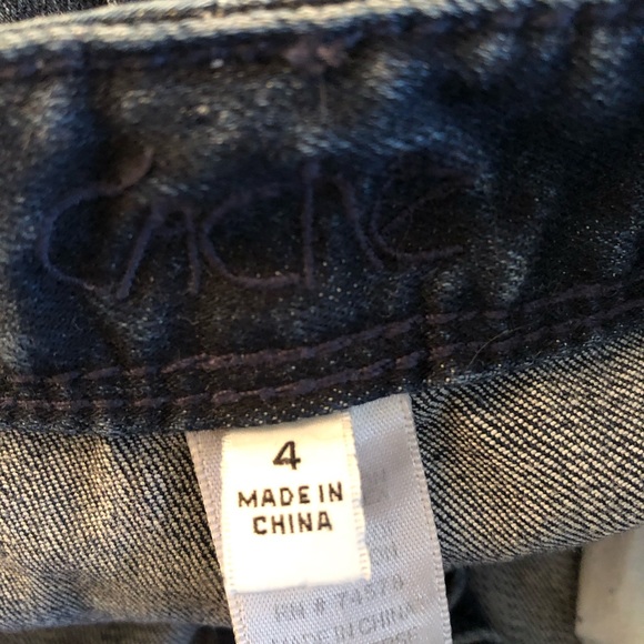 Cache excellent condition rhinestone studded jeans size 4 - Picture 4 of 6